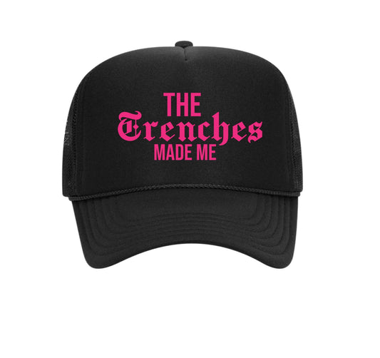 Pink & Black Trucker Hat